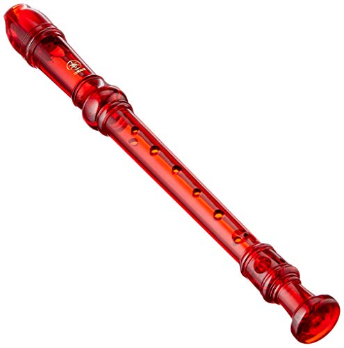 Yamaha Recorder - Soprano Recorder, Baroque fingering, Translucent Red von YAMAHA