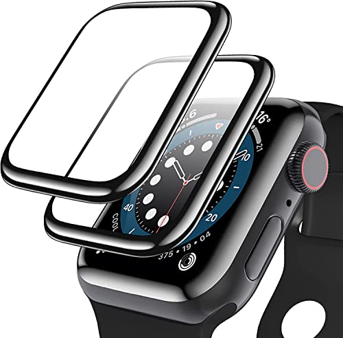 YANESOO 3 Stück Schutzfolie Kompatibel mit Apple Watch Series 6 / SE / 5/4 40mm, Kompatibel mit Hülle Blasenfreie Klar HD Weich TPU Premium Qualität Bubble volle Abdeckung Folie von YANESOO