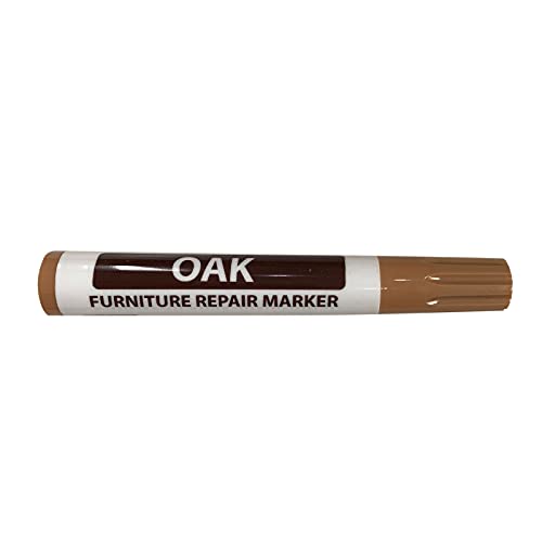 YANFJHV Scratch Pen Möbelfarbe Möbelstift Bodenmarker 2,5 ml Stift Kreide Werkzeuge & Heimwerker Holzspachtelmasse Eiche Mittel (D, One Size) von YANFJHV