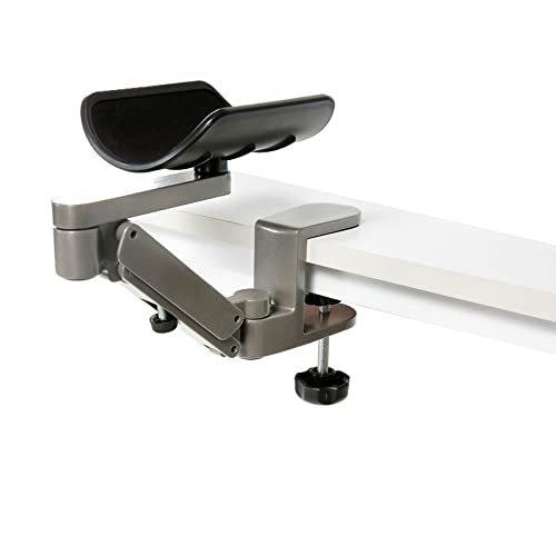 Neueste Entwurfs-Ergonomic Articulating Computer Laptop Armauflage | Höhe verstellbare Armlehne für Ausflüge Extender | Benutzerfreundliche Aufsteckbarer Aluminiumlegierung-Schwenkarm (grau) von YANGHX