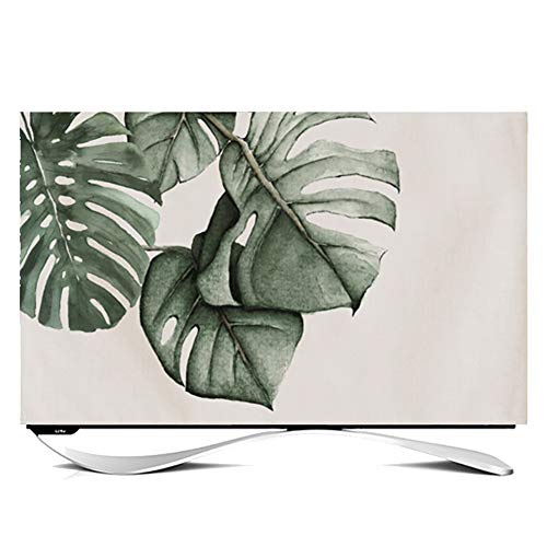 27-65-Zoll-TV-Abdeckung Staubschutzhülle, TV-Displayschutzfolie Im Europäischen Stil Staubdicht Für LCD-LED-Fernseher TV-Staubschutzhülle Mit Gebogener Form Stoff Stoffd(Color:Monstera 2,Size:47inch) 27-65-Zoll-TV-Abdeckung Staubschutzhülle, TV-Displayschutzfolie Im Europäischen Stil Staubdicht Für LCD-LED-Fernseher TV-Staubschutzhülle Mit Gebogener Form Stoff Stoffd(Color:Monstera 2,Size:47inch) von YANGUANG