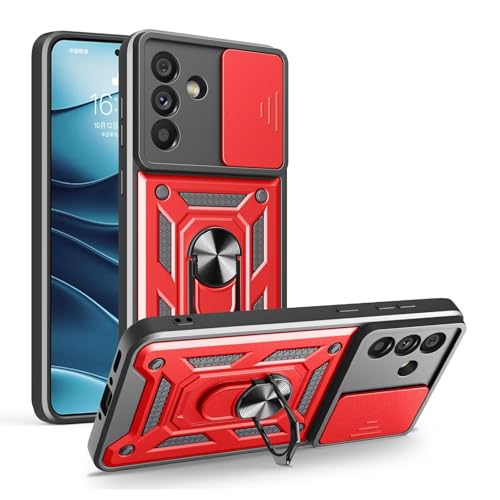 YANJIEER ESONG Outdoor Handyhülle für iPhone 11 Pro Max 6.5 Schutzhülle Militär Robuste Stoßfeste Ständer Cover mit Metall Ring,Kameraschiebe Case für Magnetischer Autohalterung Rot YANJIEER ESONG Outdoor Handyhülle für iPhone 11 Pro Max 6.5 Schutzhülle Militär Robuste Stoßfeste Ständer Cover mit Metall Ring,Kameraschiebe Case für Magnetischer Autohalterung Rot von YANJIEER