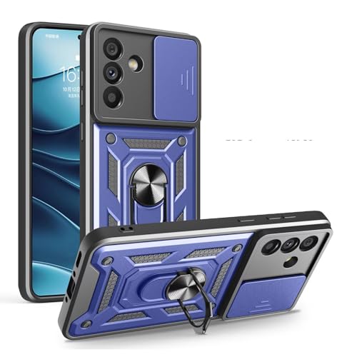 YANJIEER ESONG Outdoor Handyhülle für iPhone 12 Pro Max 6.7 Schutzhülle Militär Robuste Stoßfeste Ständer Cover mit Metall Ring,Kameraschiebe Case für Magnetischer Autohalterung Blau YANJIEER ESONG Outdoor Handyhülle für iPhone 12 Pro Max 6.7 Schutzhülle Militär Robuste Stoßfeste Ständer Cover mit Metall Ring,Kameraschiebe Case für Magnetischer Autohalterung Blau von YANJIEER