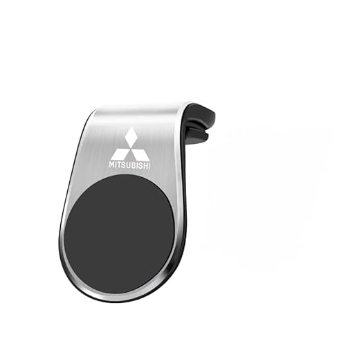 YANWENER Auto Handy Halterung für Mitsubishi Lancer Evolution Ⅹ 2008-2014, 360° Magnetisch KFZ Handyhalter mit Starken Magneten Auto Zubehör,Silver YANWENER Auto Handy Halterung für Mitsubishi Lancer Evolution Ⅹ 2008-2014, 360° Magnetisch KFZ Handyhalter mit Starken Magneten Auto Zubehör,Silver von YANWENER