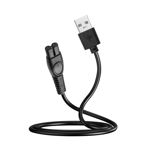 YAODHAOD Rasierer Ladekabel 5V 1.2M,Kompatibel mit One Blade Philips 360 QP2720 QP2734 X5000 S1113 PQ888 MG7910 MG5910 MG9510 MG9520 YAODHAOD Rasierer Ladekabel 5V 1.2M,Kompatibel mit One Blade Philips 360 QP2720 QP2734 X5000 S1113 PQ888 MG7910 MG5910 MG9510 MG9520 von YAODHAOD