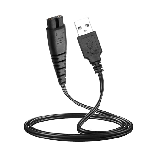 YAODHAOD Rasierer Ladekabel Ersatz Haarschneider Bartschneider Kabel Kompatibel mit Hatteker RFC-588 RFC-598 RFC-690 RFC-692 RFC-696 RSCX-9598 RSCX-7568, 5V Netzkabel Ladegerät YAODHAOD Rasierer Ladekabel Ersatz Haarschneider Bartschneider Kabel Kompatibel mit Hatteker RFC-588 RFC-598 RFC-690 RFC-692 RFC-696 RSCX-9598 RSCX-7568, 5V Netzkabel Ladegerät von YAODHAOD