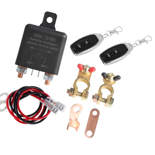 Drahtlose Fernbedienungsbatterie Trennschalter 12 V 24 V Automatische Absperrung Für Die Sicherheit Und Effizienz Von Autos ATVs LKW Bootsboot Drahtlose Fernbedienungsbatterie Trennschalter 12 V 24 V Automatische Absperrung Für Die Sicherheit Und Effizienz Von Autos ATVs LKW Bootsboot von YAOGUI