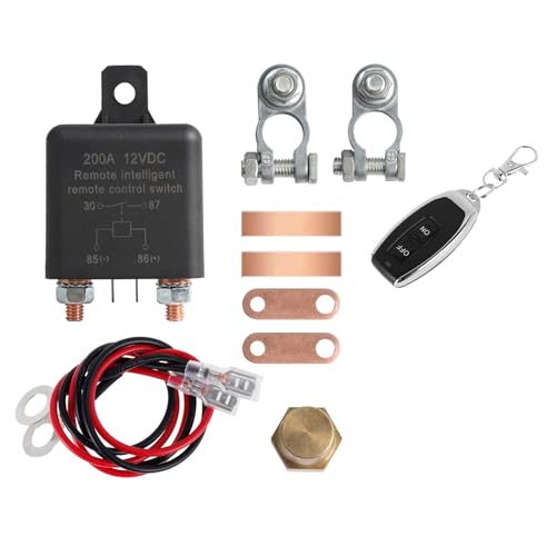 Drahtlose Fernbedienungsbatterie Trennschalter 12 V 24 V Automatische Absperrung Für Die Sicherheit Und Effizienz Von Autos ATVs LKW Bootsboot Drahtlose Fernbedienungsbatterie Trennschalter 12 V 24 V Automatische Absperrung Für Die Sicherheit Und Effizienz Von Autos ATVs LKW Bootsboot von YAOGUI