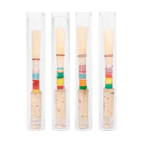OBOE Teil Medien Weiche Oboe Teil Handgefertigter Oboe Teil Für Anfänger Winde Instrumententeile Mit Klarer Plastikspeicherbox OBOE Teil Medien Weiche Oboe Teil Handgefertigter Oboe Teil Für Anfänger Winde Instrumententeile Mit Klarer Plastikspeicherbox von YAOGUI