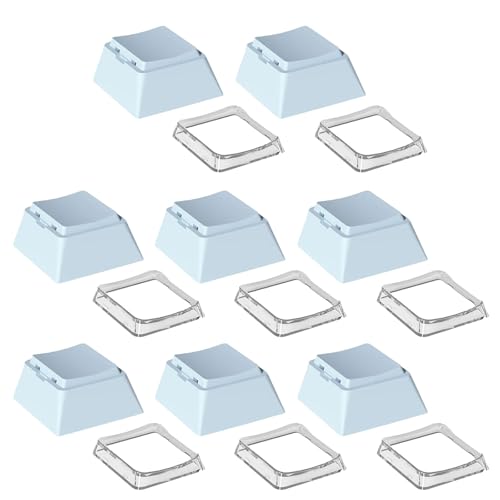 Originale Höhe Blanked Keycaps 8 Stück/Set für mechanische Tastaturen für Bürogebrauch Gaming und Tastaturprojekte von YAOGUI