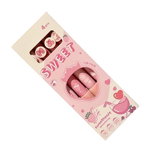 YAOGUI 4 PCs/Set Süßer Löschbarer Stift 0 5 Mm Gel Stiftneutral Stift Cartoon Press Stift Schreibschule Bürovorräte Für Schüler von YAOGUI