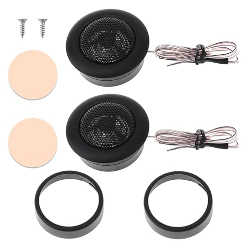 YAOGUI High End Auto Hochtöner Fahrzeug Lautsprecher Hochfrequenzhörner Superior Sound Lautsprecher Breite Kompatibilität Moderner Look 2X YAOGUI High End Auto Hochtöner Fahrzeug Lautsprecher Hochfrequenzhörner Superior Sound Lautsprecher Breite Kompatibilität Moderner Look 2X von YAOGUI