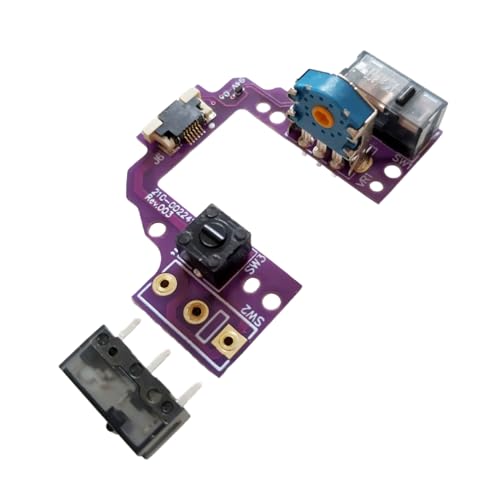 YAOGUI Hot-Swap-Maus-Motherboard-Tastenbrett mit Schaltern, goldfarbene Maus-Encoder für GProX Superlight Maus YAOGUI Hot-Swap-Maus-Motherboard-Tastenbrett mit Schaltern, goldfarbene Maus-Encoder für GProX Superlight Maus von YAOGUI
