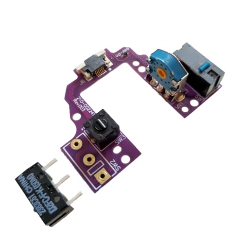 YAOGUI Hot-Swap-Maus-Motherboard-Tastenbrett mit Schaltern, goldfarbene Maus-Encoder für GProX Superlight Maus YAOGUI Hot-Swap-Maus-Motherboard-Tastenbrett mit Schaltern, goldfarbene Maus-Encoder für GProX Superlight Maus von YAOGUI