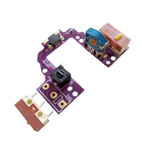 YAOGUI Hot-Swap-Maus-Motherboard-Tastenbrett mit Schaltern, goldfarbene Maus-Encoder für GProX Superlight Maus YAOGUI Hot-Swap-Maus-Motherboard-Tastenbrett mit Schaltern, goldfarbene Maus-Encoder für GProX Superlight Maus von YAOGUI