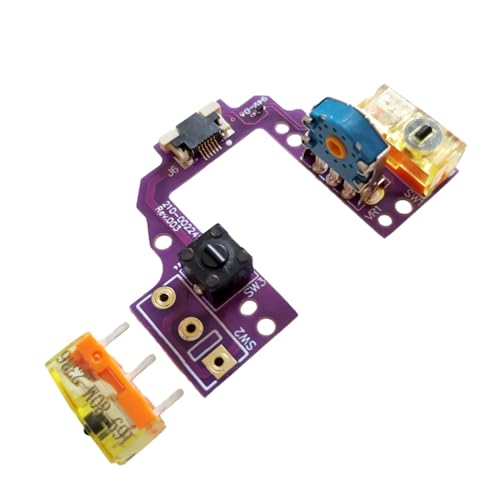 YAOGUI Hot-Swap-Maus-Motherboard-Tastenbrett mit Schaltern, goldfarbene Maus-Encoder für GProX Superlight Maus YAOGUI Hot-Swap-Maus-Motherboard-Tastenbrett mit Schaltern, goldfarbene Maus-Encoder für GProX Superlight Maus von YAOGUI
