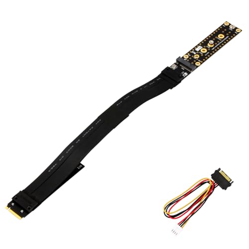 YAOGUI Schlüssel M Zu M.2 + E Schlüssel Verlängerung Kabel Solid States Disk Adapter Karte Extender Kabel Für 2230 2242 2260 2280 Laptop Solid States Disk von YAOGUI