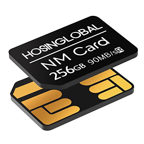 NM-Karte 256GB 90MB/S Nano-Karte Nur für Huawei P30/P40/P50/P60 Series/Mate20 Series/Mate30 Series/Mate40 Series Nano 256GB-Karte geeignet von YAOMAISI