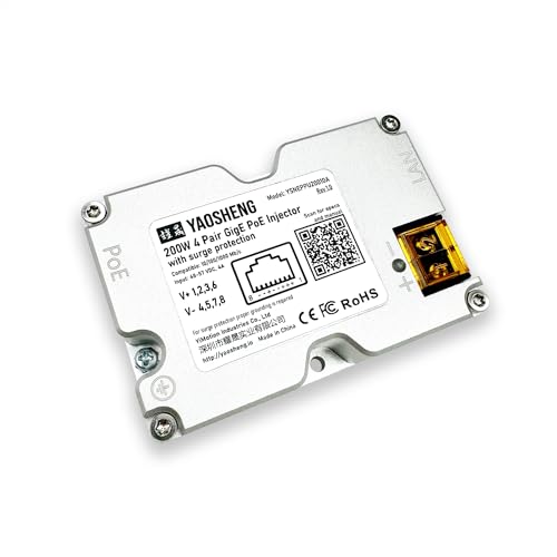 200 W PoE-Injektor mit umfassendem Schutz für alle gängigen Starlink-Modelle. von YAOSHENG