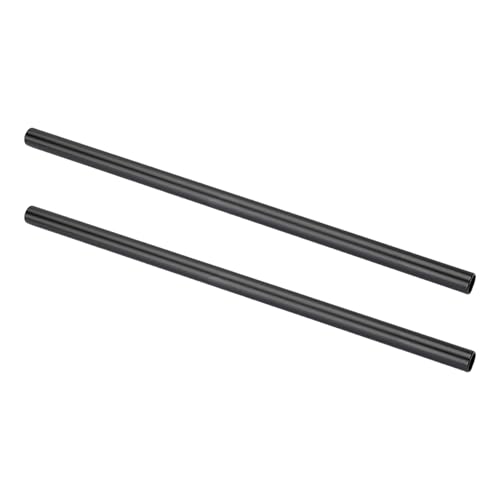 Verlängerungsrohr aus Aluminiumlegierung, 15 mm, 35 cm lang, 12 mm Gewinde, für DSLR-Kamera-Zubehör, 2 Stück Verlängerungsrohr aus Aluminiumlegierung, 15 mm, 35 cm lang, 12 mm Gewinde, für DSLR-Kamera-Zubehör, 2 Stück von YAPAILANG