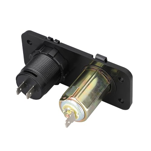 YAPAILANG 12V-24V Doppel USB Ladebuchse Adapter Auto Ladebuchse mit LED-Licht für Marine Motorrad LKW YAPAILANG 12V-24V Doppel USB Ladebuchse Adapter Auto Ladebuchse mit LED-Licht für Marine Motorrad LKW von YAPAILANG
