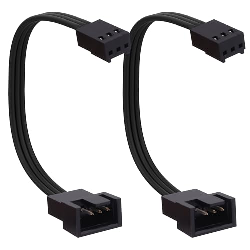 YARCHONN 4Pin PWN zu 3Pin Standard Fan Adapter Kabel 3 Pin zu 4 Pin Motherboard PC CPU Lüfter Temperatur Control Kühlung Verlängerungskabel Adapter Molex Stecker für Desktop Computer -11.5cm (2pcs) YARCHONN 4Pin PWN zu 3Pin Standard Fan Adapter Kabel 3 Pin zu 4 Pin Motherboard PC CPU Lüfter Temperatur Control Kühlung Verlängerungskabel Adapter Molex Stecker für Desktop Computer -11.5cm (2pcs) von YARCHONN