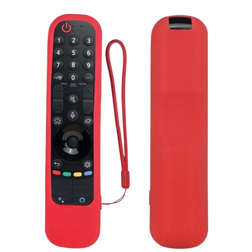 Schutzhülle für LG TV-Fernbedienung MR24GA MR24GN MR23GA MR23GN MR22GN MR22GA AN-MR21GA, stoßfest, rutschfest, Silikonhülle für LG Magic Remote Schutzhülle für LG TV-Fernbedienung MR24GA MR24GN MR23GA MR23GN MR22GN MR22GA AN-MR21GA, stoßfest, rutschfest, Silikonhülle für LG Magic Remote von YAREETY