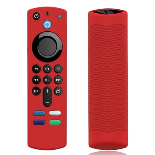 Silikon-Fernbedienungsabdeckung, Ersatz für Smart HD Streaming 3. Generation, 4K-Fernbedienung, rutschfest, waschbar, Schutzhülle mit Umhängeband Silikon-Fernbedienungsabdeckung, Ersatz für Smart HD Streaming 3. Generation, 4K-Fernbedienung, rutschfest, waschbar, Schutzhülle mit Umhängeband von YAREETY