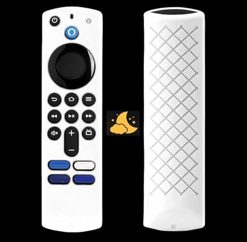 Silikon-Fernbedienungsabdeckung, Ersatz für Smart HD Streaming 3. Generation, 4K-Fernbedienung, rutschfest, waschbar, Schutzhülle mit Umhängeband Silikon-Fernbedienungsabdeckung, Ersatz für Smart HD Streaming 3. Generation, 4K-Fernbedienung, rutschfest, waschbar, Schutzhülle mit Umhängeband von YAREETY