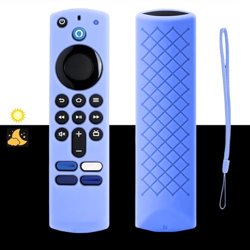 Silikon-Fernbedienungsabdeckung, Ersatz für Smart HD Streaming 3. Generation, 4K-Fernbedienung, rutschfest, waschbar, Schutzhülle mit Umhängeband Silikon-Fernbedienungsabdeckung, Ersatz für Smart HD Streaming 3. Generation, 4K-Fernbedienung, rutschfest, waschbar, Schutzhülle mit Umhängeband von YAREETY