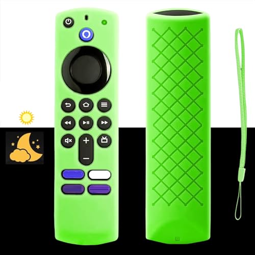 Silikon-Fernbedienungsabdeckung, Ersatz für Smart HD Streaming 3. Generation, 4K-Fernbedienung, rutschfest, waschbar, Schutzhülle mit Umhängeband Silikon-Fernbedienungsabdeckung, Ersatz für Smart HD Streaming 3. Generation, 4K-Fernbedienung, rutschfest, waschbar, Schutzhülle mit Umhängeband von YAREETY