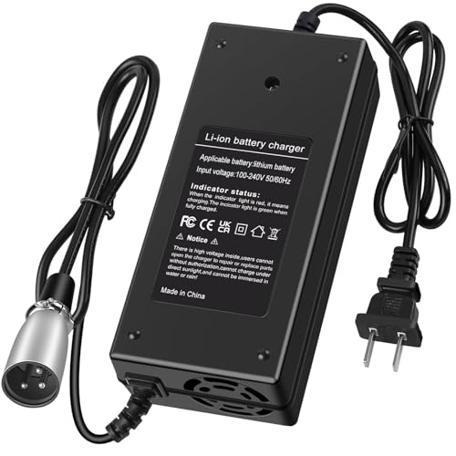 58,8 V 3 A E-Bike-Ladegerät 3-poliger XLR, für entsaftete CrossCurrent HyperScorpion eBikes 52 V Lithium-Ionen-Akku und andere 52 V eBikes Lithium-Batterie 58,8 V 3 A E-Bike-Ladegerät 3-poliger XLR, für entsaftete CrossCurrent HyperScorpion eBikes 52 V Lithium-Ionen-Akku und andere 52 V eBikes Lithium-Batterie von YAREMYEYE