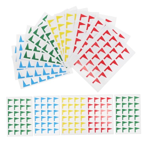 YARNOW 1 Packung Kartenmarkierungsaufkleber markieren Aufkleber für Planeretiketten selbstklebende Planungsetiketten Anmerkung selbstklebende Planeretiketten Tab Datei PVC YARNOW 1 Packung Kartenmarkierungsaufkleber markieren Aufkleber für Planeretiketten selbstklebende Planungsetiketten Anmerkung selbstklebende Planeretiketten Tab Datei PVC von YARNOW