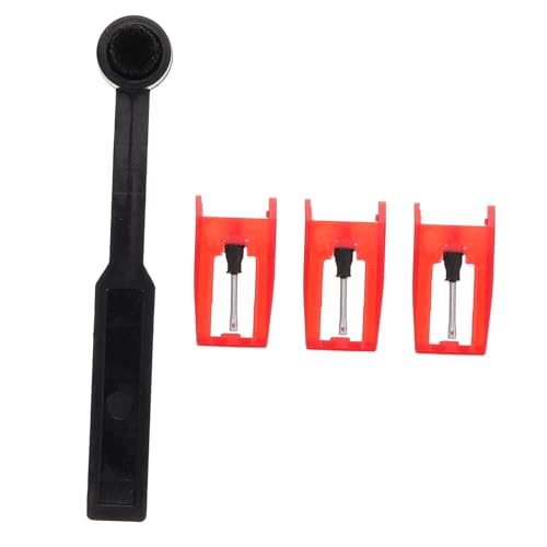 YARNOW 1 Satz Phonographennadel Vinylbürste Nadelset für Plattenspieler Plattennadelreiniger Nadel für Plattenspieler Staubwedel aufnehmen Rekordpinsel Aluminiumstange YARNOW 1 Satz Phonographennadel Vinylbürste Nadelset für Plattenspieler Plattennadelreiniger Nadel für Plattenspieler Staubwedel aufnehmen Rekordpinsel Aluminiumstange von YARNOW