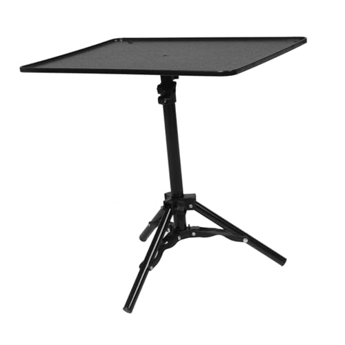 YARNOW 1 Satz Projektorhalterung Stativ Stand Steht Outdoor -Projektor Neigung Projektor-Bildschirmständer Ständer für Projektorleinwand Projektorständer verstellbar Legierung Schwarz von YARNOW