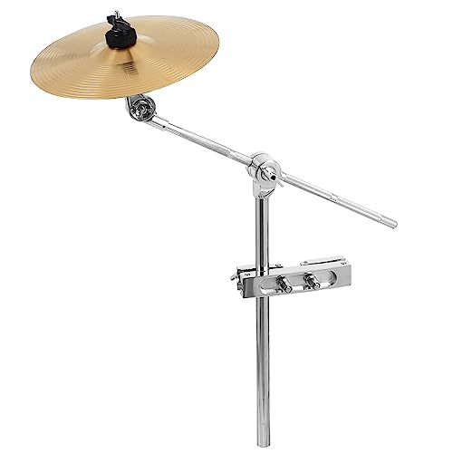 YARNOW 10 Schlagzeug Absturz Galgenständer Beckenunterstützung Boom Beckenständer Zubehör für Trommeln Stand Drum Splash Becken Splash-Becken Das Rohr ist aus Eisen von YARNOW
