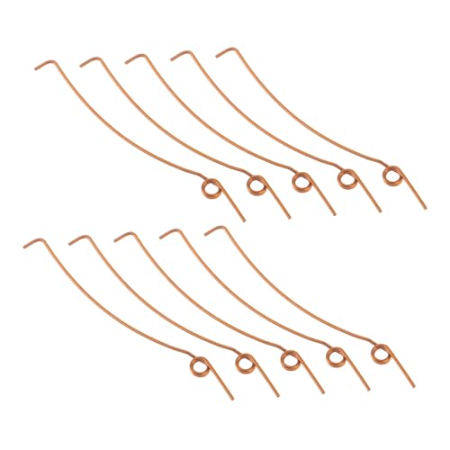 YARNOW 10 Stück Klavier Frühling Mechanismus Zugfedern zubehör für die klavierreparatur Harte verchromte Federn Edelstahlfeder kleine Druckfedern Federsatz Metall Golden YARNOW 10 Stück Klavier Frühling Mechanismus Zugfedern zubehör für die klavierreparatur Harte verchromte Federn Edelstahlfeder kleine Druckfedern Federsatz Metall Golden von YARNOW