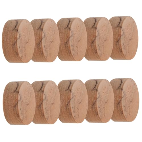 YARNOW 10 Stück Saxophon-Korkpolster Saxophon Kork Trompete Reparatur Kork Pads Saxophon-Tastatur Zubehör für Musikinstrumente Khaki von YARNOW