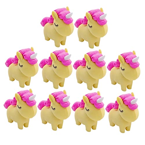 YARNOW 10Stücke Einhorn Radiergummis Kreative Radierer für Lustige Geschenkidee für Klassenzimmer und Kindergeburtstag Sicheres Material YARNOW 10Stücke Einhorn Radiergummis Kreative Radierer für Lustige Geschenkidee für Klassenzimmer und Kindergeburtstag Sicheres Material von YARNOW