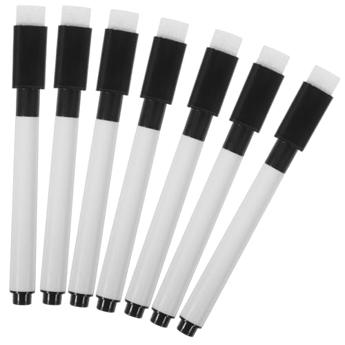YARNOW 10Stücke Magnetische Whiteboard Stifte mit Feiner Spitze Abwischbar und Verschiedenen Farben für Schule Büro und Zuhause Radiergummi von YARNOW