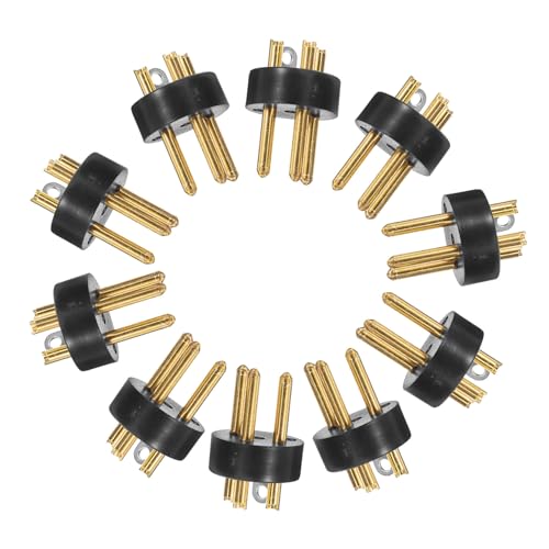 YARNOW 10Stücke Polige Mikrofonstopfen Xlr Balance Stecker für Mikrofonkabel Langlebige und Konstruktion Kompatibel mit Verschiedenen Audio Anwendungen YARNOW 10Stücke Polige Mikrofonstopfen Xlr Balance Stecker für Mikrofonkabel Langlebige und Konstruktion Kompatibel mit Verschiedenen Audio Anwendungen von YARNOW