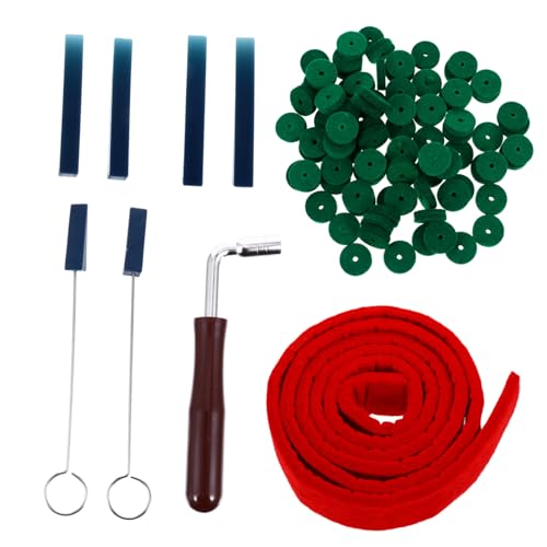 YARNOW 1Satz Klavier Stimmset mit Gummidämpfern Temperamentstreifen und Stimmhammer Teiliges Zubehör für Präzise für Professionelle Musiker YARNOW 1Satz Klavier Stimmset mit Gummidämpfern Temperamentstreifen und Stimmhammer Teiliges Zubehör für Präzise für Professionelle Musiker von YARNOW