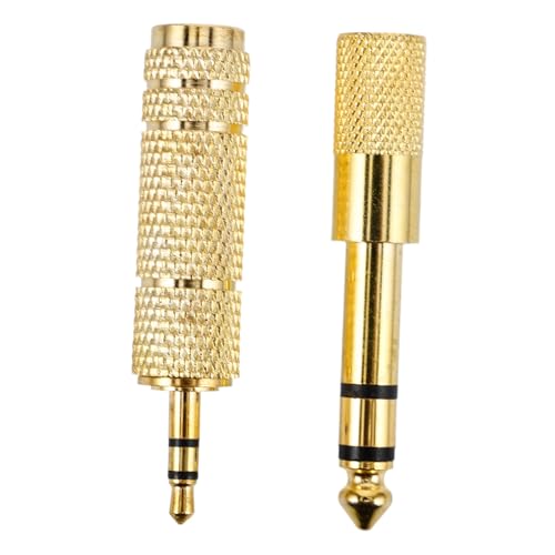 YARNOW 2 Stück Audio-Adapter Mikrofon-Klinkenadapter Kopfhöreranschlussadapter Kopfhöreradapter Konverter für Kopfhörerbuchse Aux- Aux-Adapter Piano-Adapter vergoldet Gelb YARNOW 2 Stück Audio-Adapter Mikrofon-Klinkenadapter Kopfhöreranschlussadapter Kopfhöreradapter Konverter für Kopfhörerbuchse Aux- Aux-Adapter Piano-Adapter vergoldet Gelb von YARNOW