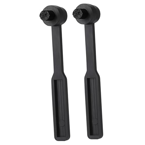 YARNOW 2 Stück Nadelreinigungsbürste Wischen Reinigungsbürste Für Plattenspielernadeln Vinyl -Plattenspieler Vinylaufzeichnung Sauber Abspielgerät Stiftreinigungsbürste Plastik Schwarz von YARNOW