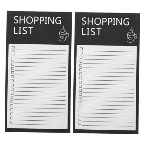 YARNOW 2 Stück Notizbuch Kühlschrank Einkaufsliste Magnetauflage Magnetischer Aufgabenlistenblock Notizblock Mit Magnetrückseite Magnetische Notizbilder Magnetische Einkaufsliste Papier YARNOW 2 Stück Notizbuch Kühlschrank Einkaufsliste Magnetauflage Magnetischer Aufgabenlistenblock Notizblock Mit Magnetrückseite Magnetische Notizbilder Magnetische Einkaufsliste Papier von YARNOW