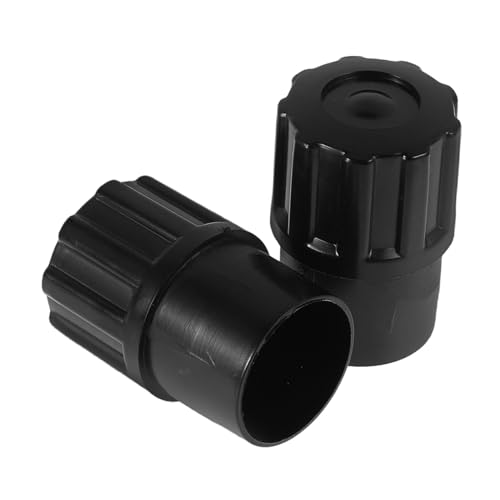 YARNOW 2 Stück Saxophonhut Saxophon-Schutzstecker Zubehör für Saxophontasten Zubehör für Sopransaxophone Instrumentenschutzkappe Saxophonkappenstecker Plastik Black von YARNOW