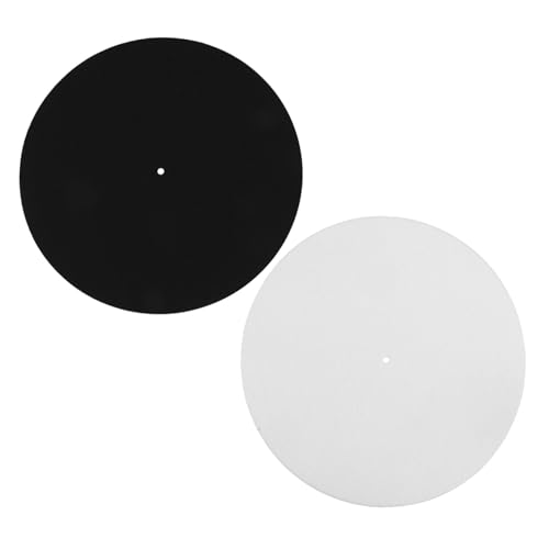 YARNOW 2 Stück Schallplattenmatte Aus Vinyl Aufzeichnungsblock Blockflöten-slipmat Rutschmatte Für Plattenspieler Slipmats Für Vinyl-plattenspieler Rekord-slipmat Gefühlt YARNOW 2 Stück Schallplattenmatte Aus Vinyl Aufzeichnungsblock Blockflöten-slipmat Rutschmatte Für Plattenspieler Slipmats Für Vinyl-plattenspieler Rekord-slipmat Gefühlt von YARNOW