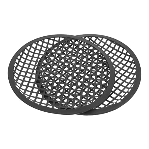 YARNOW 2 Stück Schallschutzgitter Mesh-Subwoofer-Grill Lautsprecher Dekoration Auto Grills akustisch bewachen Lautsprecherabdeckung Lautsprechergitterabdeckung Eisen Black YARNOW 2 Stück Schallschutzgitter Mesh-Subwoofer-Grill Lautsprecher Dekoration Auto Grills akustisch bewachen Lautsprecherabdeckung Lautsprechergitterabdeckung Eisen Black von YARNOW