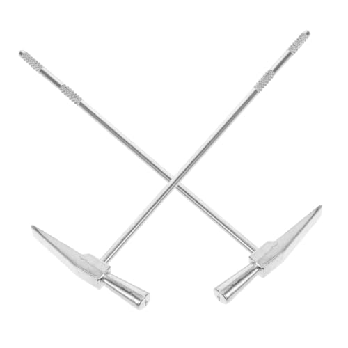 YARNOW 2 Stück Stahlsteuerhammer aus rostfreiem Stahl Daumen Klavierhammer kleiner Hammer Stimmgerät für Klavier Stimmhammer Instrumentenhammer hammer hammer Aluminiumlegierung Silber YARNOW 2 Stück Stahlsteuerhammer aus rostfreiem Stahl Daumen Klavierhammer kleiner Hammer Stimmgerät für Klavier Stimmhammer Instrumentenhammer hammer hammer Aluminiumlegierung Silber von YARNOW