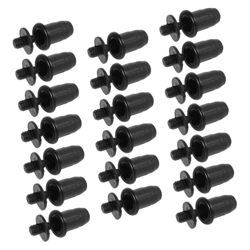 YARNOW 20 Satz Lautsprecher -Mesh -Taste Auto-Lautsprecher-Dekoration kleine Lautsprecherschutzabdeckung Lautsprecherteile Auto-Lautsprecher-Grillschutz Plastik Black von YARNOW